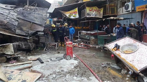 atentado suicida en el centro de Bagdad Más de 20 mártires y decenas de heridos por dos explosiones en Bagdad